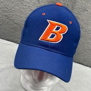 Zephyr Boise State Broncos Hat Blue Orange B Logo‎ Baseball Cap Size L Mens
